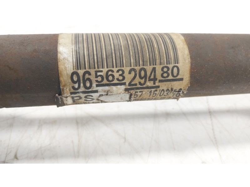 Recambio de transmision derecha para peugeot partner tepee 1.6 bluehdi 100 referencia OEM IAM 3273LR 9856329480 