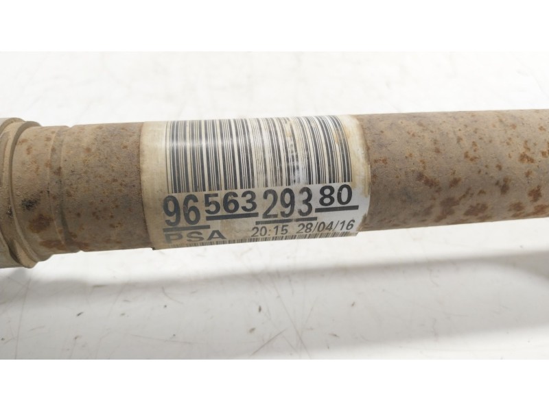 Recambio de transmision izquierda para peugeot partner tepee 1.6 bluehdi 100 referencia OEM IAM 3272LX 9656329380 