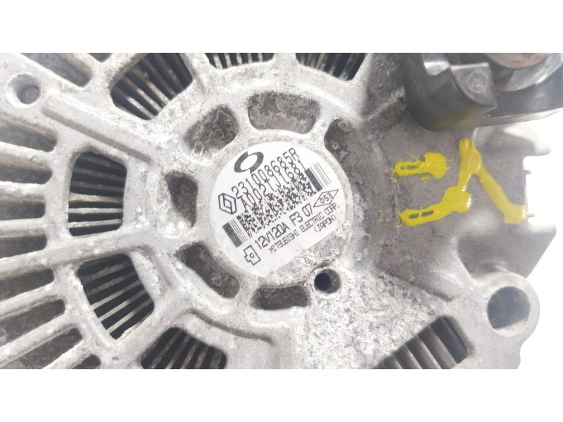 Recambio de alternador para renault clio iv 1.6 turbo referencia OEM IAM  231008685R 