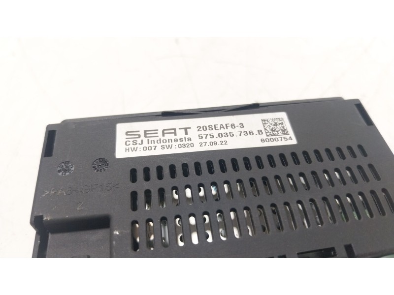 Recambio de modulo electronico para seat ateca (kh7, khp) 1.5 tsi referencia OEM IAM 575035736B 575035736B 