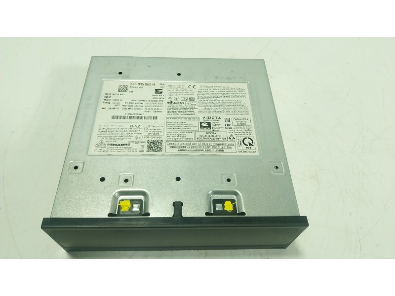 Recambio de sistema navegacion gps para seat ateca (kh7, khp) 1.5 tsi referencia OEM IAM 5FJ919606A 575035862H 