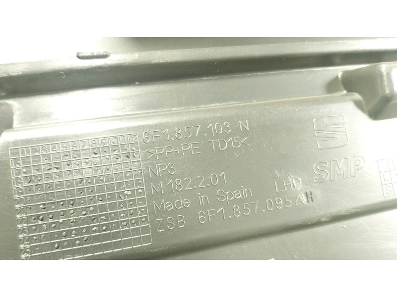 Recambio de guantera para seat arona (kj7, kjp) 1.0 tgi referencia OEM IAM 6F1857095AH 6F1857103N 
