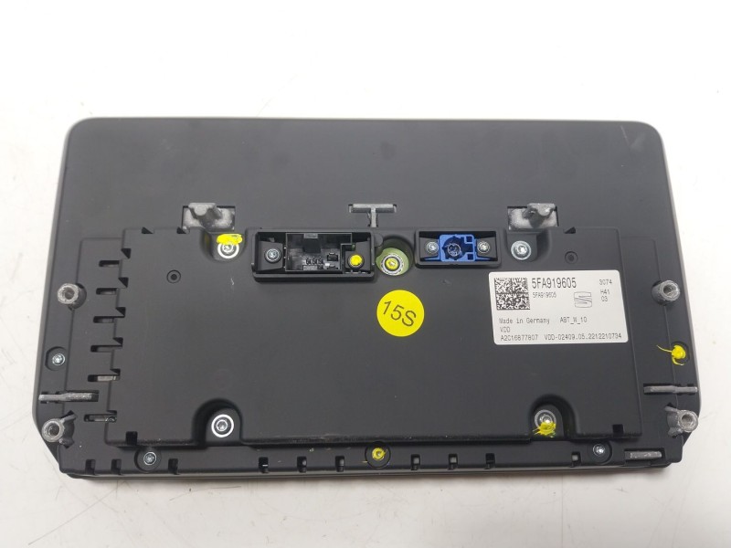 Recambio de pantalla multifuncion para seat leon sportstourer (kl8) fr referencia OEM IAM  5FA919605 