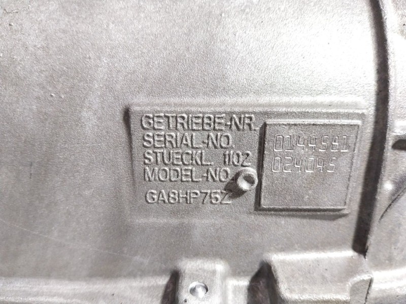 Recambio de caja cambios para bmw x5 (f15, f85) xdrive 40 d referencia OEM IAM 24009487496 GA8HP75X 