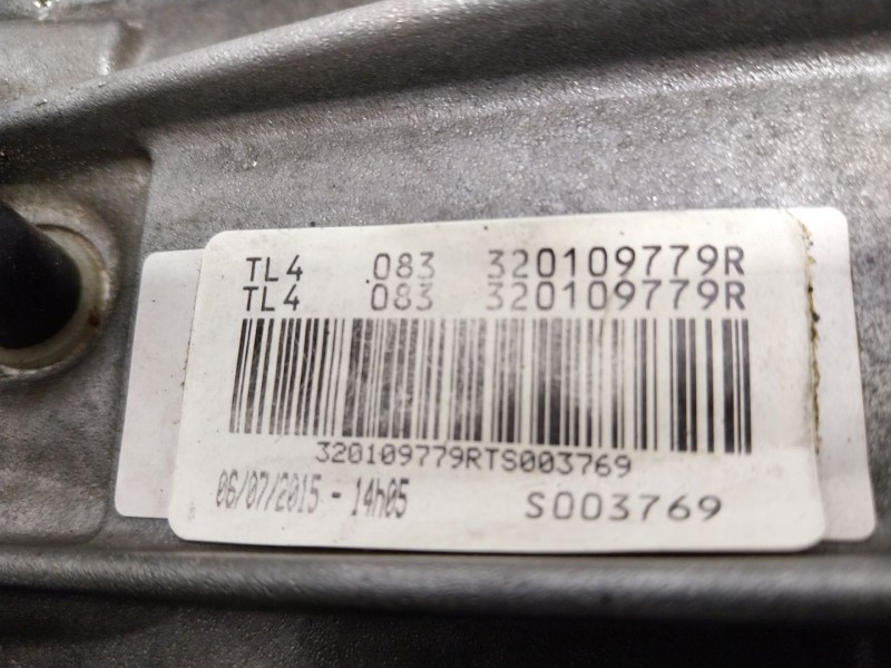 Recambio de caja cambios para renault kadjar (ha_, hl_) 1.2 tce 130 referencia OEM IAM 320109779R TL4083 