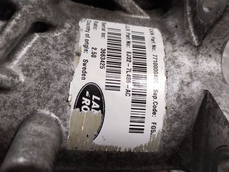 Recambio de diferencial delantero para land rover range rover evoque (l538) 2.0 d 4x4 referencia OEM IAM   