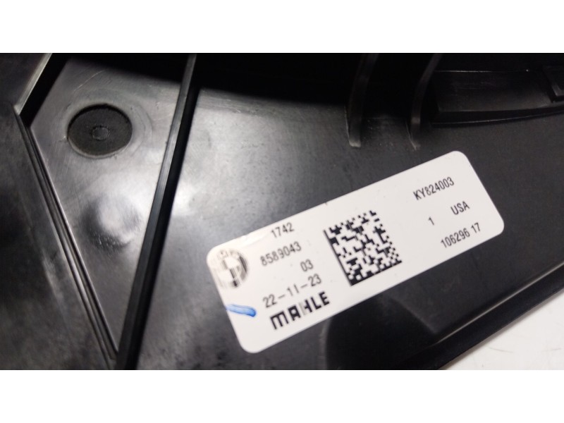 Recambio de electroventilador para bmw x5 (g05, f95) xdrive 40 d mild-hybrid referencia OEM IAM 17428589042 17428589043 
