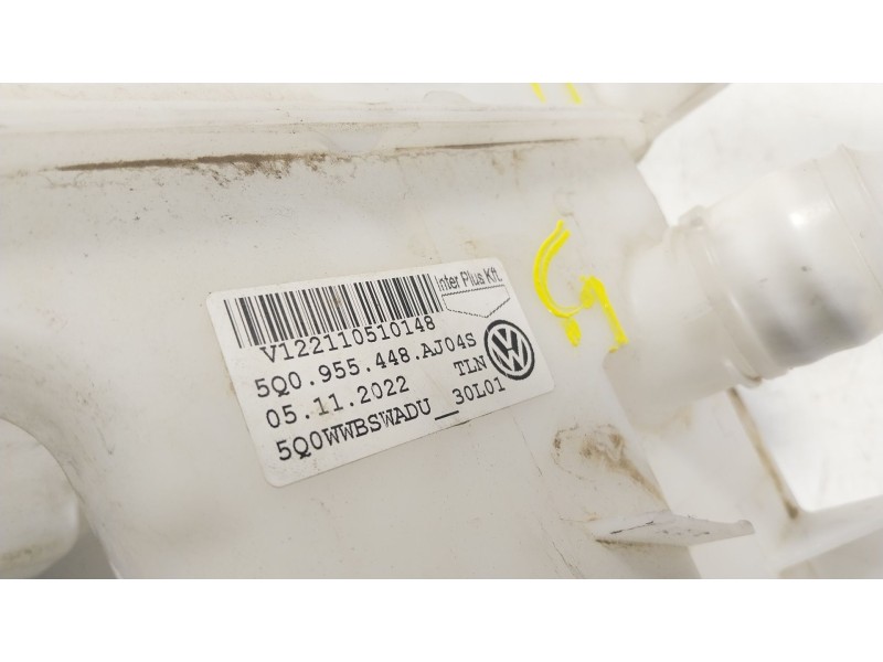 Recambio de deposito limpia para seat ateca (kh7, khp) 1.5 tsi referencia OEM IAM 5Q0955453BC 5Q0955448AJ 