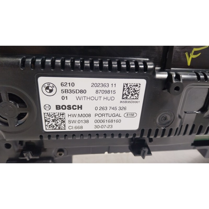 Recambio de cuadro instrumentos para bmw x4 (g02, f98) xdrive 20 d mild-hybrid referencia OEM IAM 62105B4A589 62105B35D80 