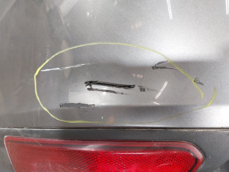 Recambio de paragolpes trasero para porsche cayenne (92a) 4.8 turbo referencia OEM IAM   