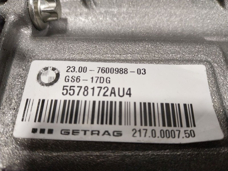 Recambio de caja cambios para bmw 1 (f20) 116 d referencia OEM IAM 23008610983 GS617DG 