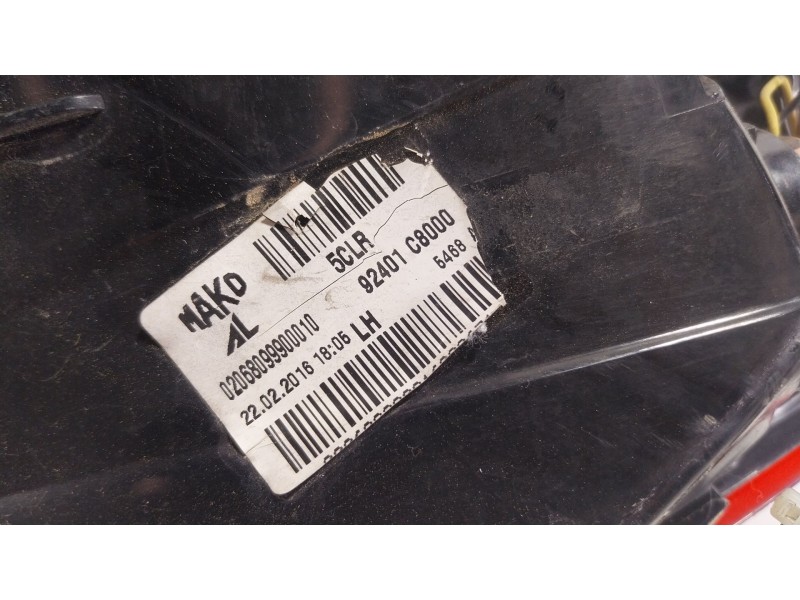 Recambio de piloto trasero izquierdo para hyundai i20 ii (gb, ib) 1.2 referencia OEM IAM  92401C8000 