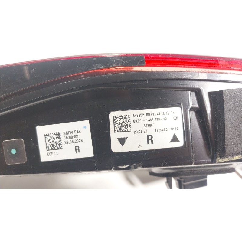 Recambio de piloto trasero derecho interior para bmw 2 gran coupe (f44) 216 d referencia OEM IAM  6321746547012 