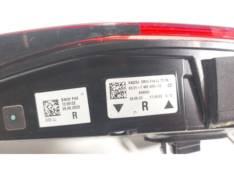 Recambio de piloto trasero derecho interior para bmw 2 gran coupe (f44) 216 d referencia OEM IAM  6321746547012 