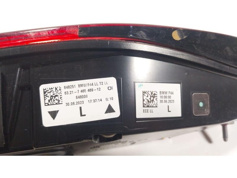 Recambio de piloto trasero izquierdo interior para bmw 2 gran coupe (f44) 216 d referencia OEM IAM  63217465469 