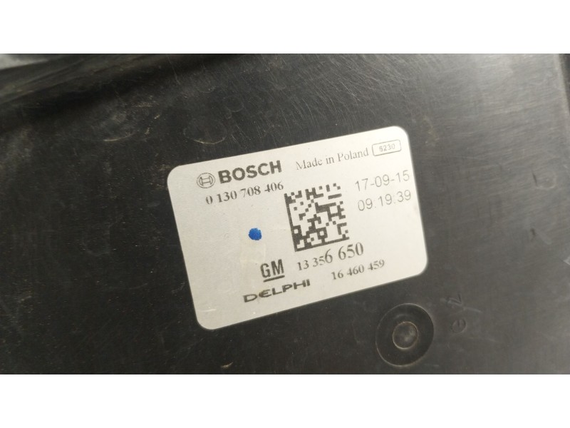 Recambio de electroventilador para opel astra k (b16) 1.6 cdti (68) referencia OEM IAM 13356650 3137234003 