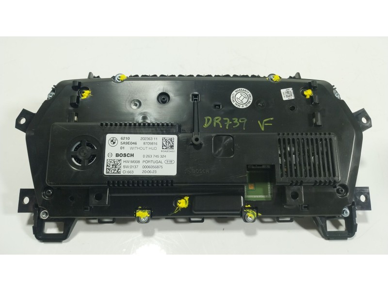 Recambio de cuadro instrumentos para bmw 2 gran coupe (f44) 216 d referencia OEM IAM  62105A9E046 