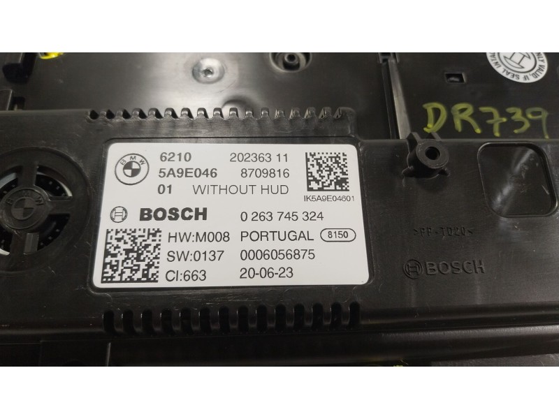 Recambio de cuadro instrumentos para bmw 2 gran coupe (f44) 216 d referencia OEM IAM  62105A9E046 