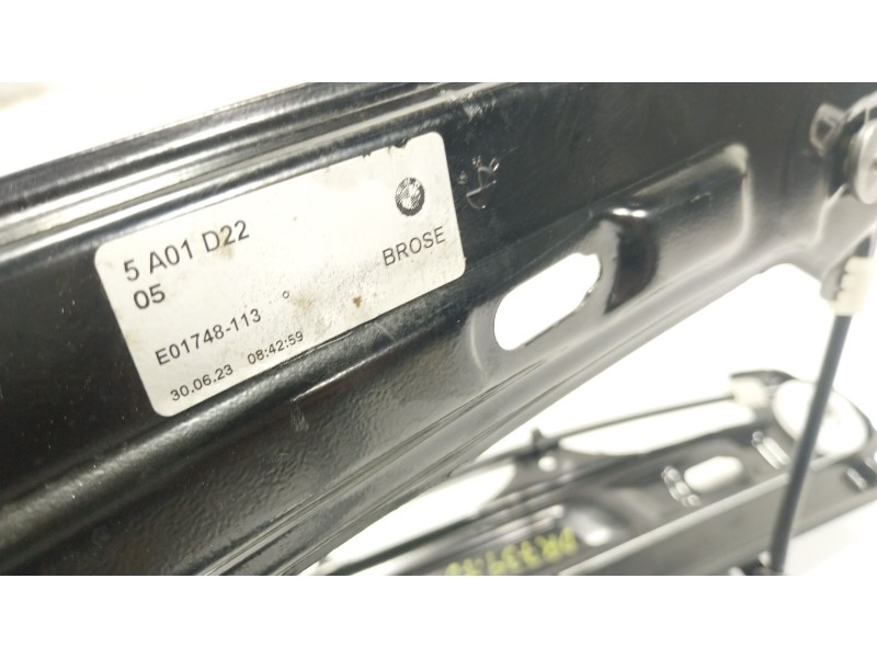 Recambio de elevalunas trasero derecho para bmw 2 gran coupe (f44) 216 d referencia OEM IAM  5A01D22 