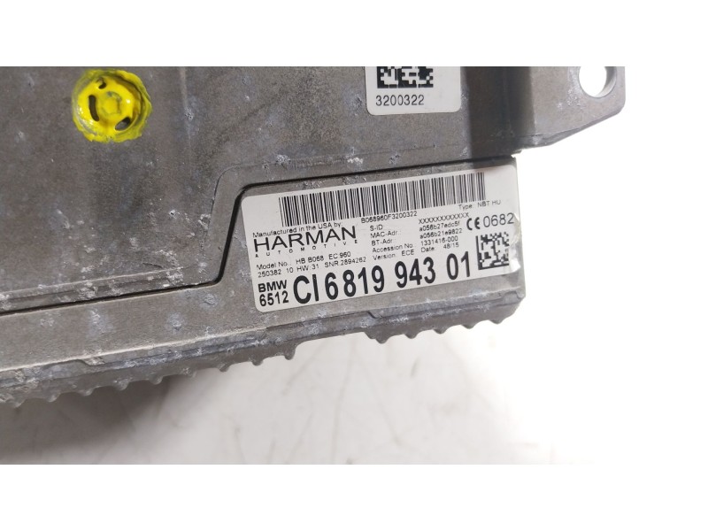 Recambio de sistema navegacion gps para bmw x5 (f15, f85) xdrive 40 d referencia OEM IAM  681994301 