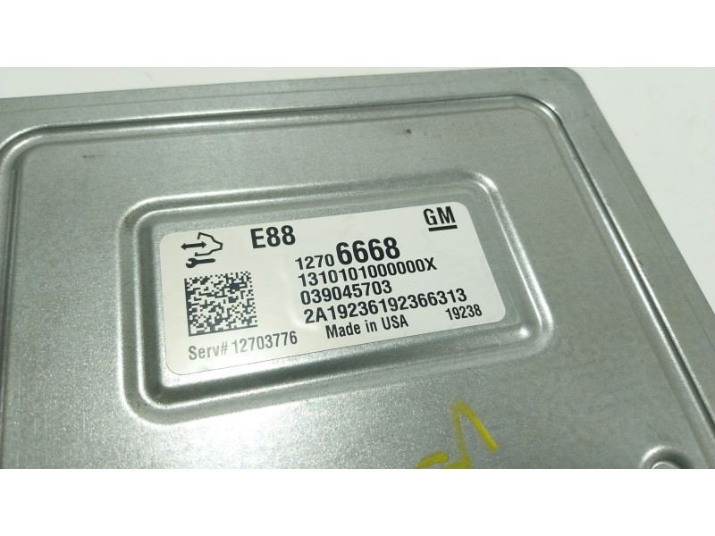 Recambio de centralita motor uce para opel astra k (b16) 1.2 turbo (68) referencia OEM IAM  127066680 