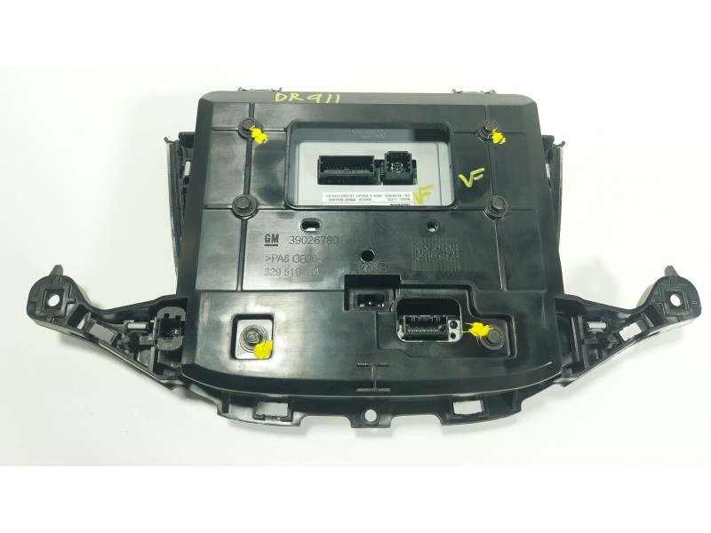 Recambio de pantalla multifuncion para opel astra k (b16) 1.2 turbo (68) referencia OEM IAM  84695515 