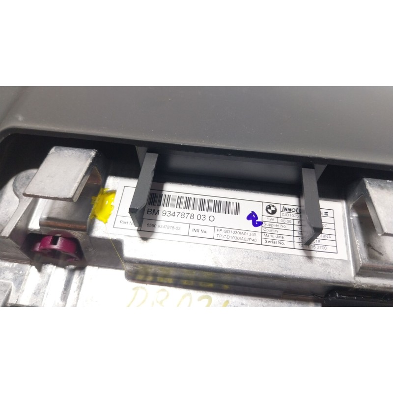 Recambio de pantalla multifuncion para bmw x5 (f15, f85) xdrive 40 d referencia OEM IAM  934787803 