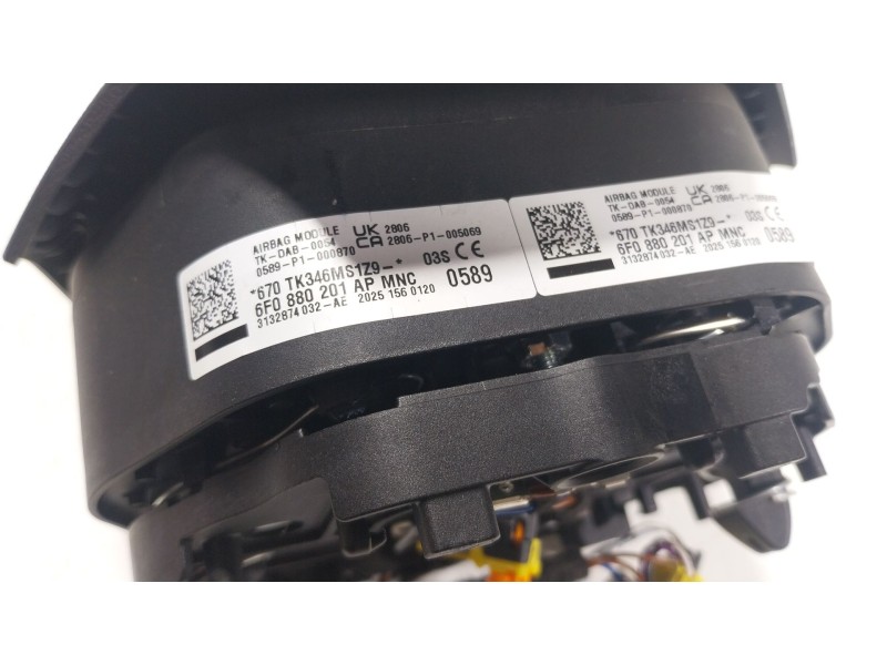 Recambio de airbag delantero izquierdo para seat arona (kj7, kjp) 1.0 tsi referencia OEM IAM  6F0880201AP 