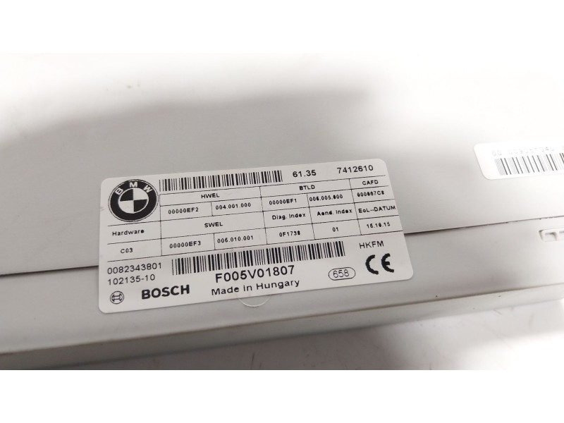 Recambio de modulo electronico para bmw x5 (f15, f85) xdrive 40 d referencia OEM IAM  61357412610 
