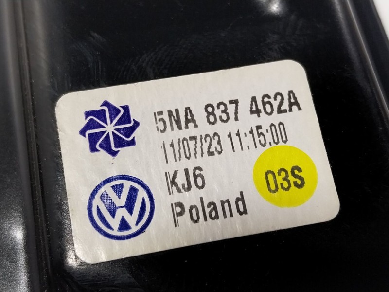 Recambio de elevalunas delantero derecho para volkswagen tiguan (ad1, ax1) 2.0 tdi referencia OEM IAM 5NA837462A 5NA837462A 