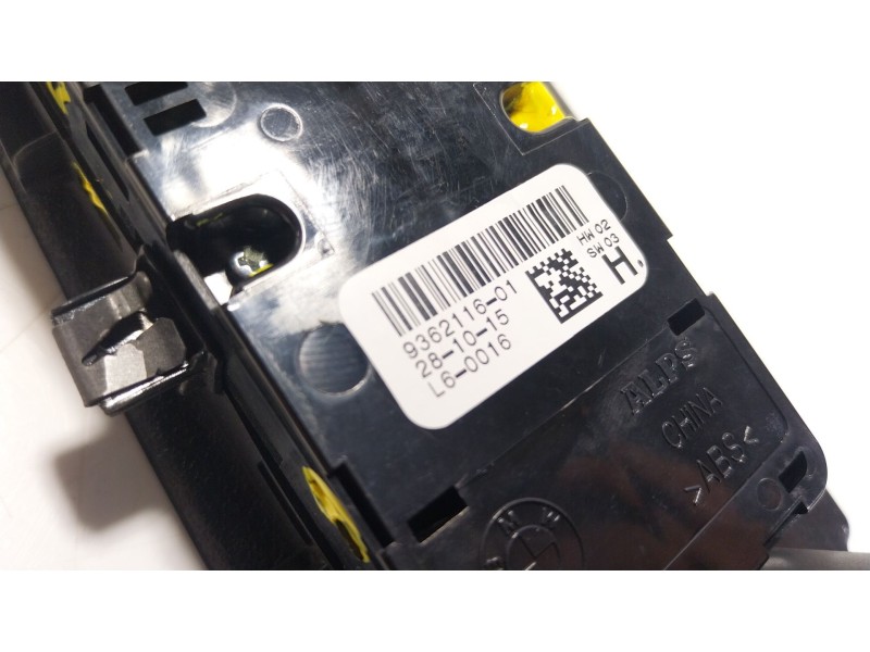 Recambio de mando elevalunas delantero izquierdo para bmw x5 (f15, f85) xdrive 40 d referencia OEM IAM  936211601 