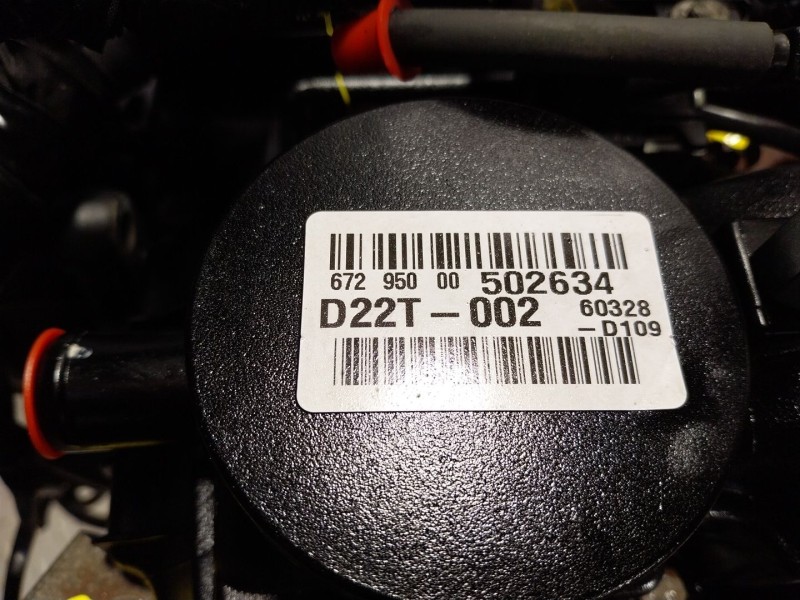 Recambio de motor completo para ssangyong korando (ck) 2.2 xdi referencia OEM IAM  D22DTF 