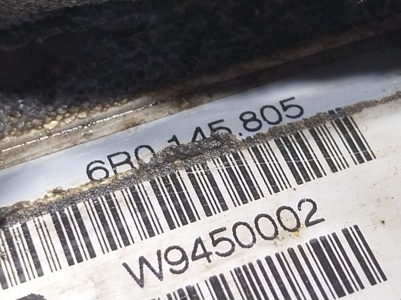 Recambio de intercooler para volkswagen polo v (6r1, 6c1) 1.6 tdi referencia OEM IAM 6R0145805 6R0145805 