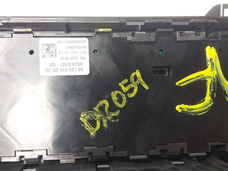 Recambio de mando multifuncion para peugeot expert furgoneta (v_) 1.5 bluehdi 100 referencia OEM IAM   98120819