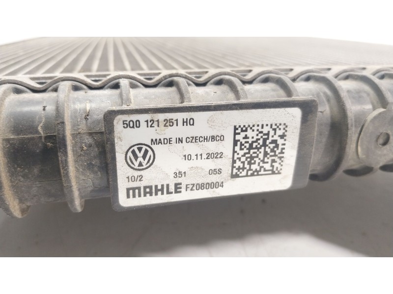 Recambio de radiador agua para seat ateca (kh7, khp) 1.5 tsi referencia OEM IAM 5Q0121251HQ 5Q0121251HQ 