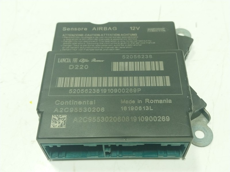 Recambio de centralita airbag para fiat 500 (312_) 1.2 (312axa1a) referencia OEM IAM 52056238 52056238 