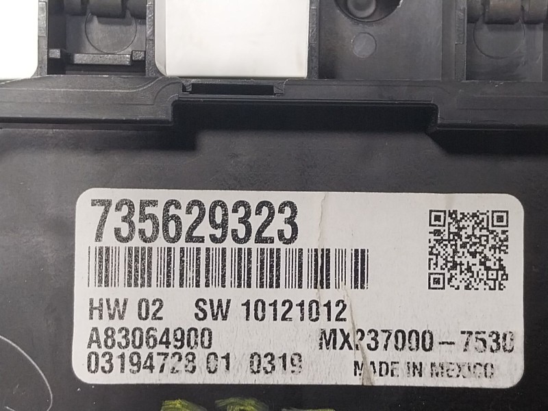 Recambio de mando climatizador para fiat 500 (312_) 1.2 (312axa1a) referencia OEM IAM 735629323 735629323 