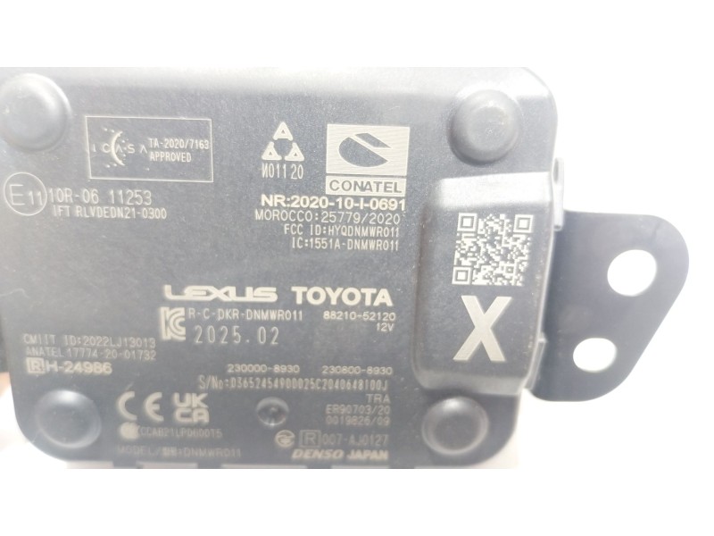 Recambio de modulo electronico para toyota yaris cross (mxp_) 1.5 hybrid (mxpj10) referencia OEM IAM 8821052130 8821052120 