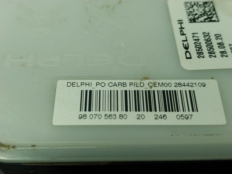 Recambio de aforador para peugeot expert furgoneta (v_) 1.5 bluehdi 100 referencia OEM IAM   9807056380