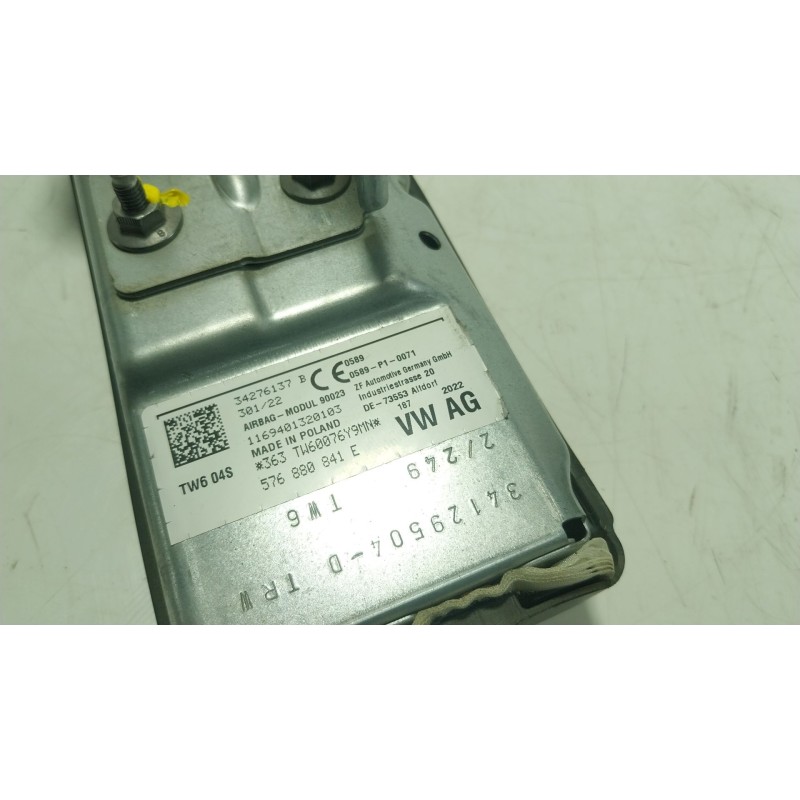 Recambio de airbag lateral delantero izquierdo para seat ateca (kh7, khp) 1.5 tsi referencia OEM IAM 576880841E 576880841E 