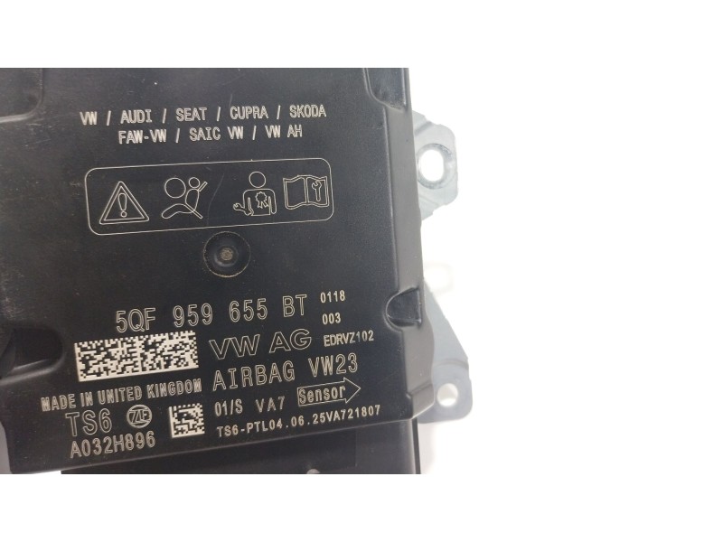 Recambio de centralita airbag para seat arona (kj7, kjp) 1.0 tsi referencia OEM IAM 5QF959655BT 5QF959655BT 