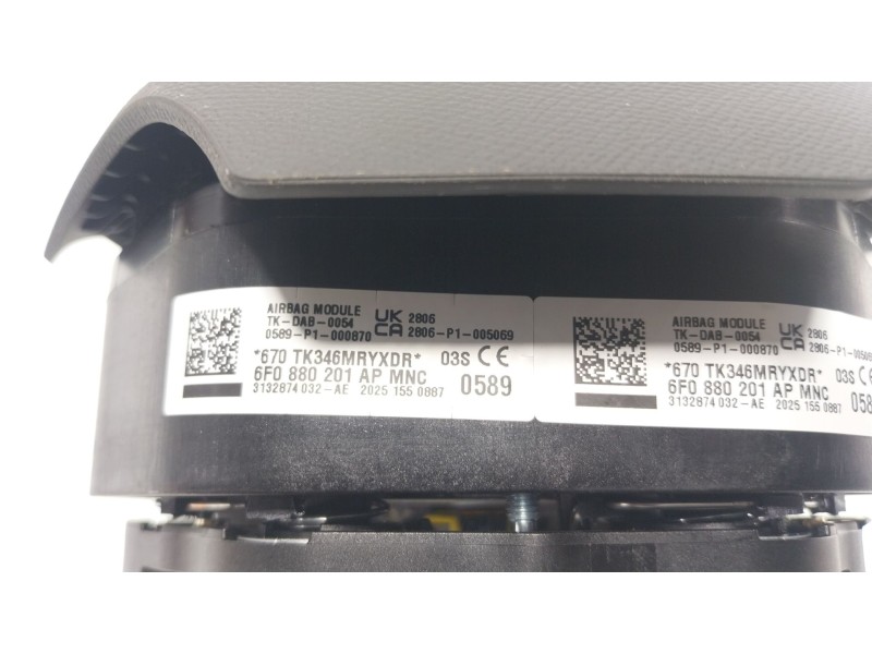 Recambio de airbag delantero izquierdo para seat arona (kj7, kjp) 1.0 tsi referencia OEM IAM 6F0880201AP 6F0880201AP 