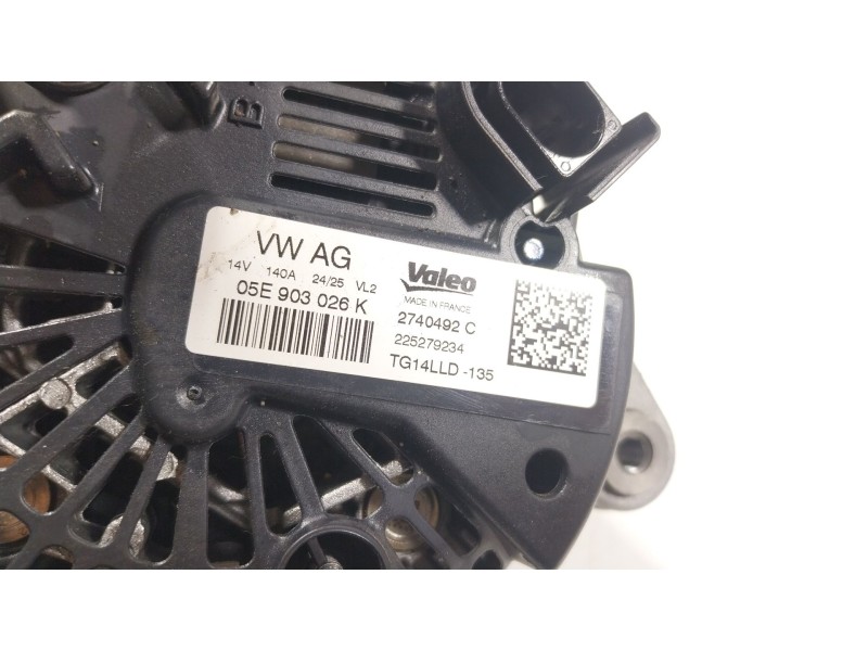 Recambio de alternador para seat arona (kj7, kjp) 1.0 tsi referencia OEM IAM  05E903026K 