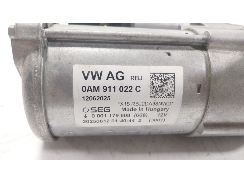 Recambio de motor arranque para seat arona (kj7, kjp) 1.0 tsi referencia OEM IAM  0AM911022C 