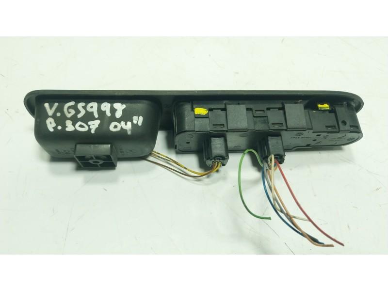 Recambio de mando elevalunas delantero izquierdo para peugeot 307 (3a/c) 2.0 hdi 90 referencia OEM IAM   