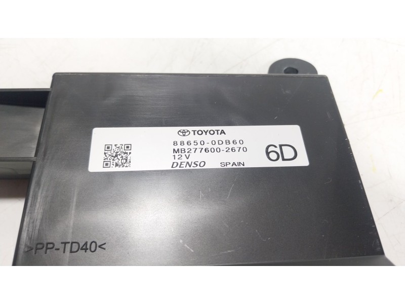 Recambio de modulo electronico para toyota yaris cross (mxp_) 1.5 hybrid (mxpj10) referencia OEM IAM  886500D860 