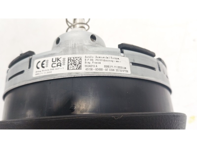 Recambio de airbag delantero izquierdo para toyota yaris cross (mxp_) 1.5 hybrid (mxpj10) referencia OEM IAM  451300D660 