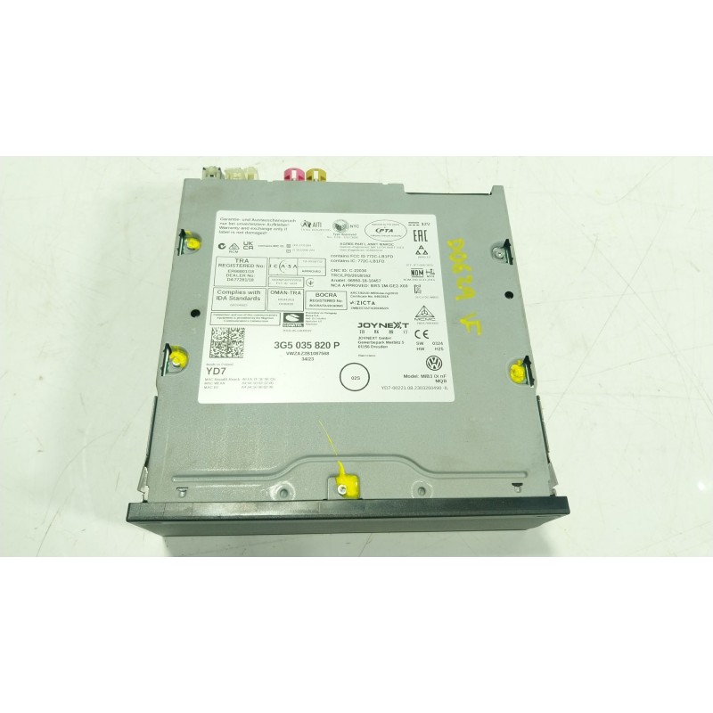Recambio de sistema navegacion gps para volkswagen t-roc (a11, d11) 2.0 tdi scr referencia OEM IAM  3G5035820P 