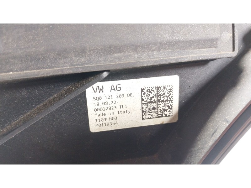 Recambio de electroventilador para seat ateca (kh7, khp) 1.5 tsi referencia OEM IAM 5Q0121203DE 5Q0959455BN 