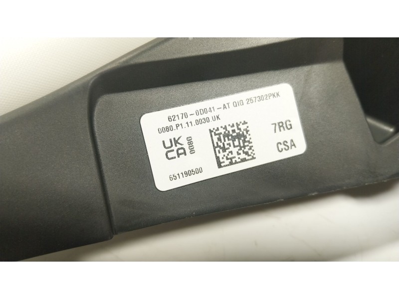 Recambio de airbag cortina delantero derecho para toyota yaris cross (mxp_) 1.5 hybrid (mxpj10) referencia OEM IAM  621700D041AT